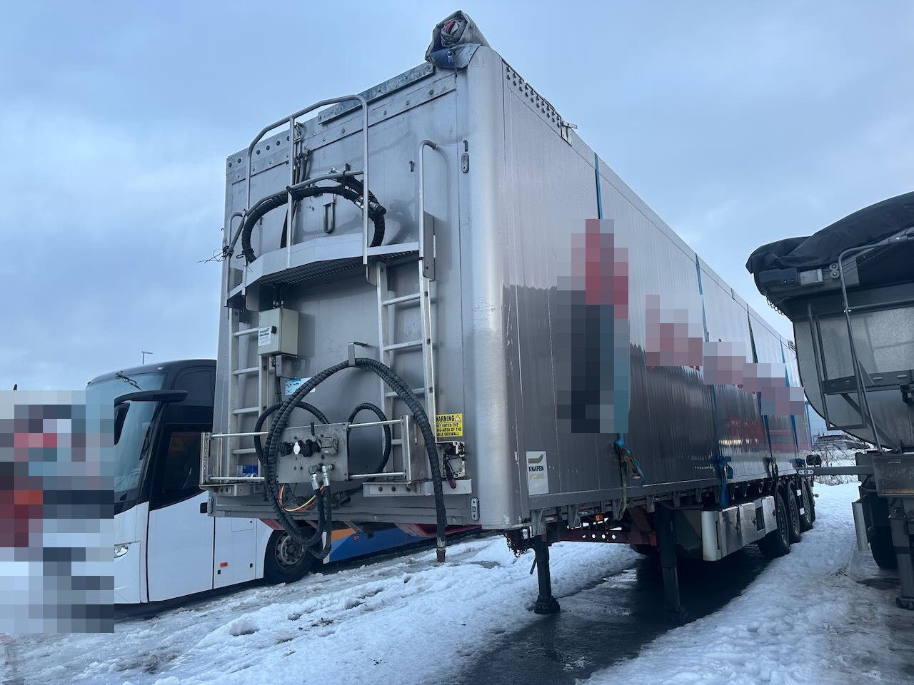 Knapen Kcw Walking floor 33 pallers - Puspiekabe kustīgās grīdas: foto 3 Knapen Kcw Walking floor 33 pallers - Puspiekabe kustīgās grīdas: foto 3