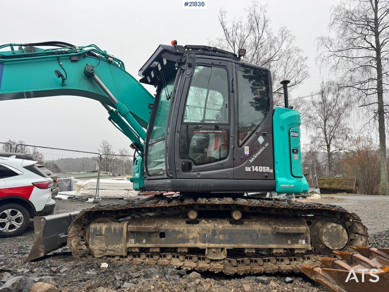 Kobelco SK140SRLC-7 Beltegraver m/ MYE utstyr. 2750 timer. - Kāpurķēžu ekskavators: foto 5 Kobelco SK140SRLC-7 Beltegraver m/ MYE utstyr. 2750 timer. - Kāpurķēžu ekskavators: foto 5