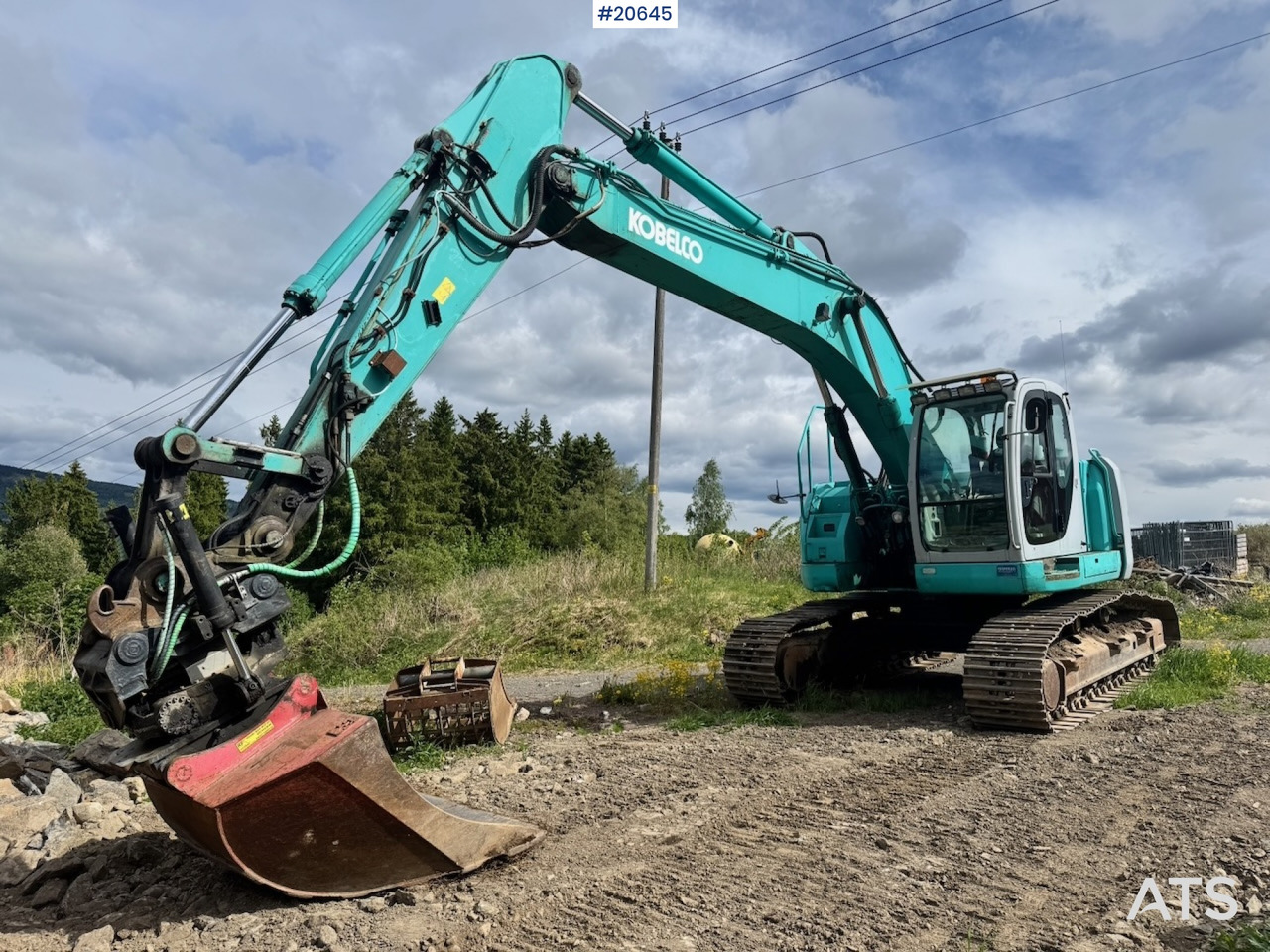 Kobelco SK235SR - Ekskavators: foto 1 Kobelco SK235SR - Ekskavators: foto 1