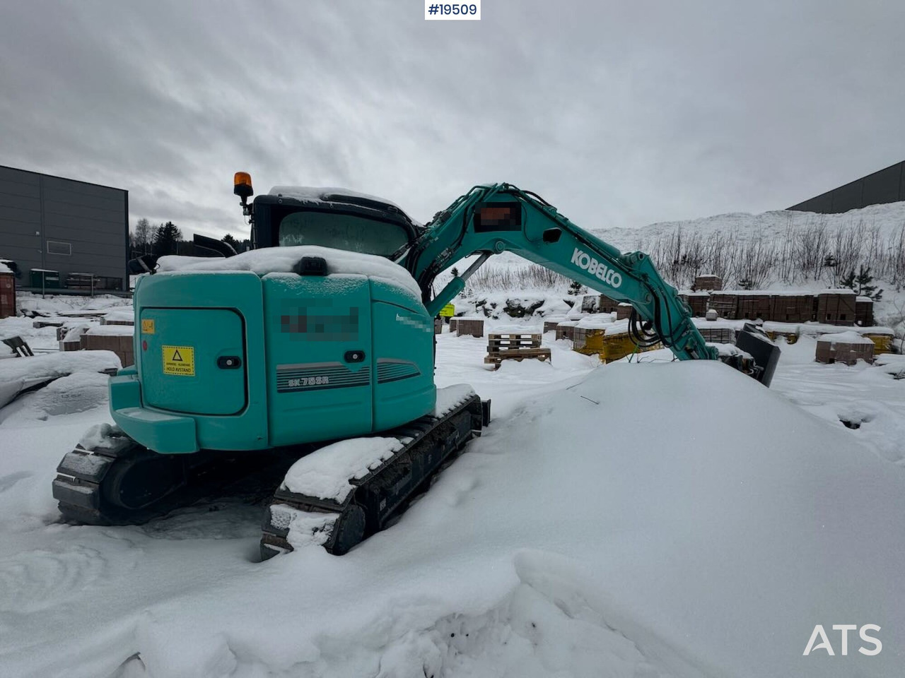 Kobelco SK75SR-3E līzingu Kobelco SK75SR-3E: foto 12