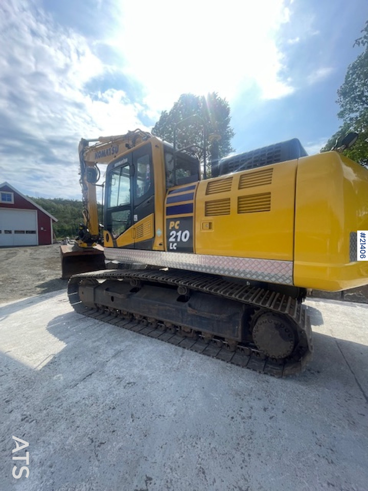 Komatsu PC210LC-11 m/Graveskuffe, pusseskuffe, rototilt og Leica gps - Kāpurķēžu ekskavators: foto 5 Komatsu PC210LC-11 m/Graveskuffe, pusseskuffe, rototilt og Leica gps - Kāpurķēžu ekskavators: foto 5