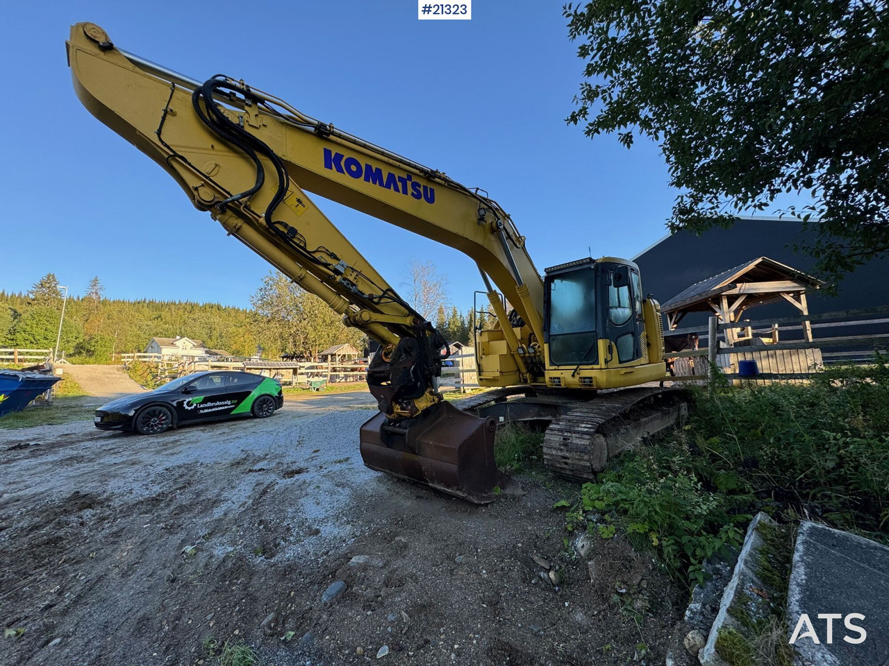 Komatsu PC228 m/ pusseskuffe og rotortilt! - Kāpurķēžu ekskavators: foto 2 Komatsu PC228 m/ pusseskuffe og rotortilt! - Kāpurķēžu ekskavators: foto 2