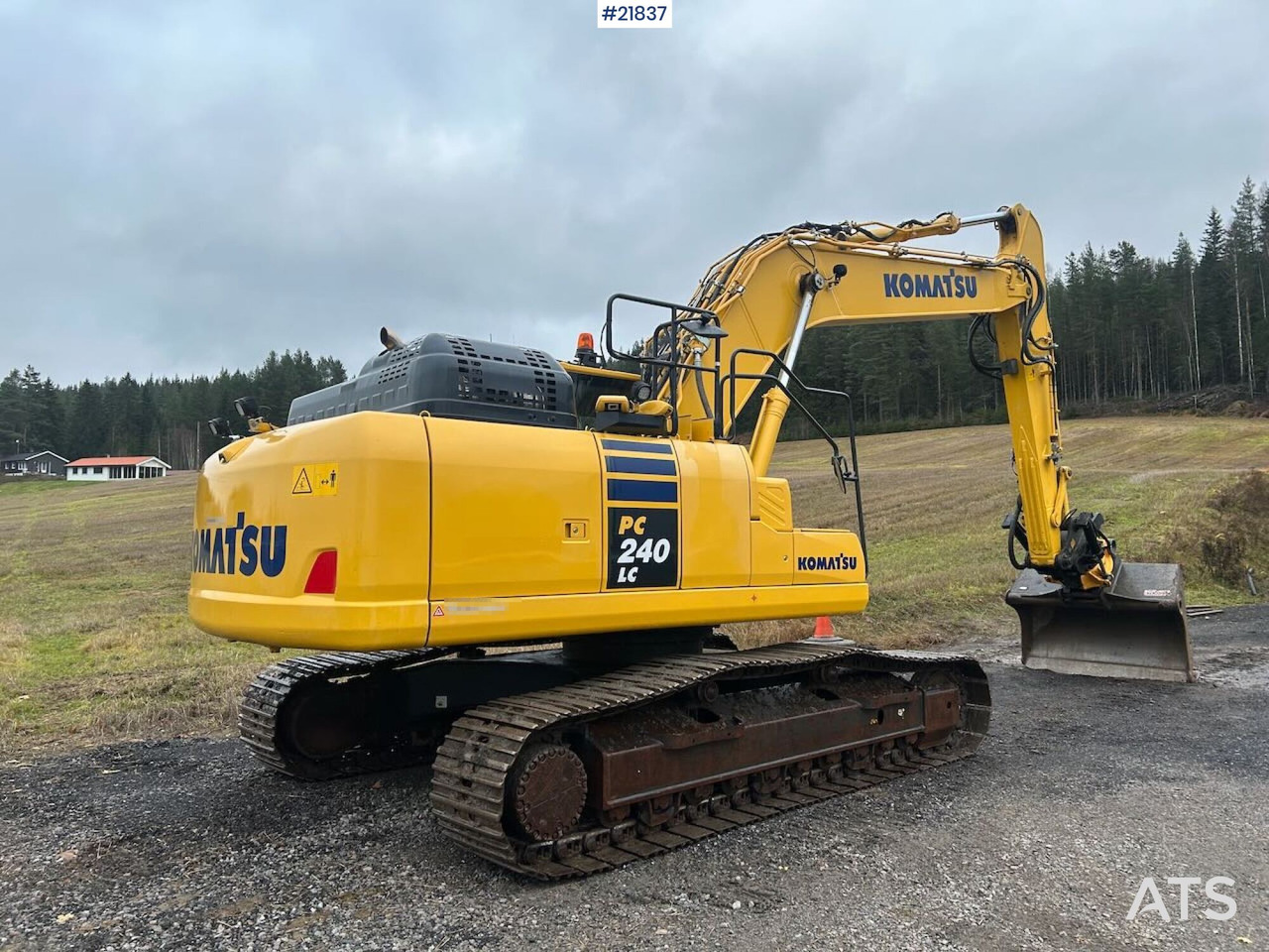 Kāpurķēžu ekskavators Komatsu PC240LC-11E0 Beltegraver m/ Rotortilt og Pusseskuffe: foto 6