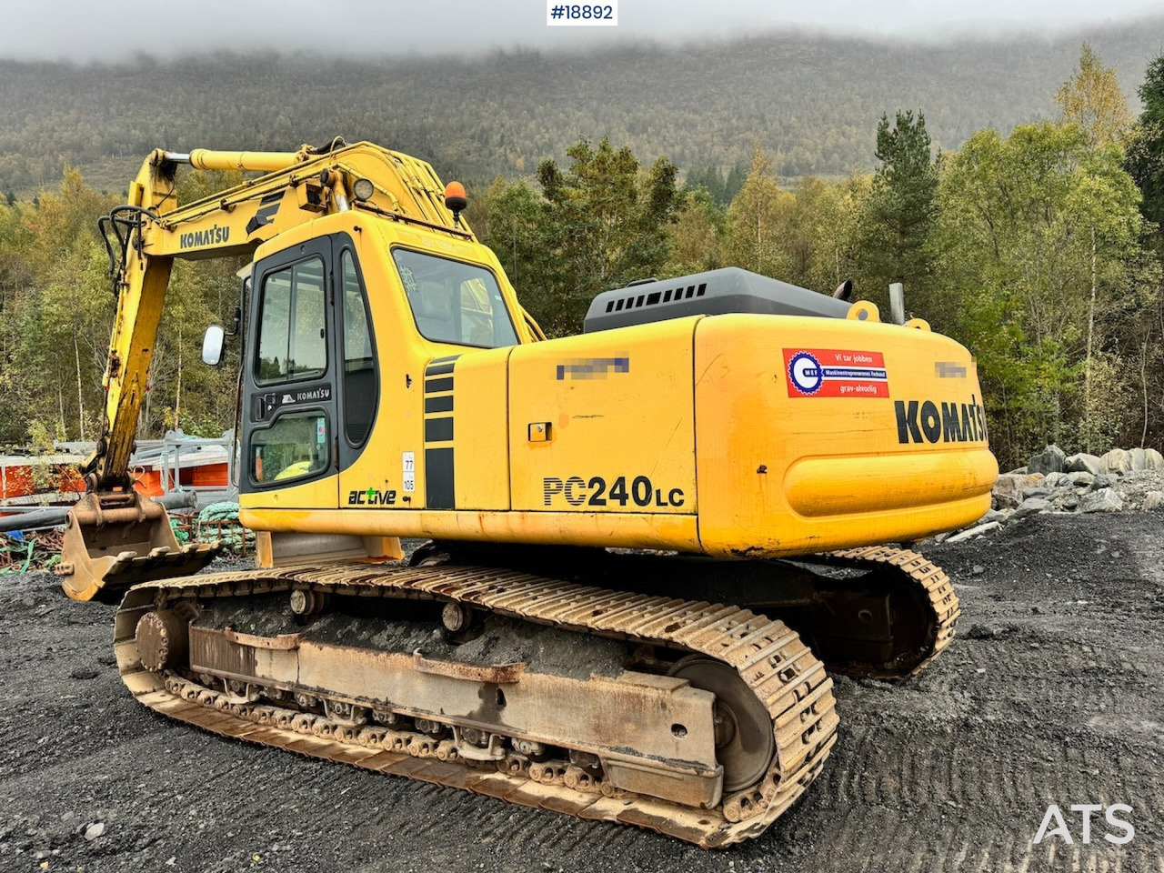 Komatsu PC240LC-6K - Ekskavators: foto 3 Komatsu PC240LC-6K - Ekskavators: foto 3