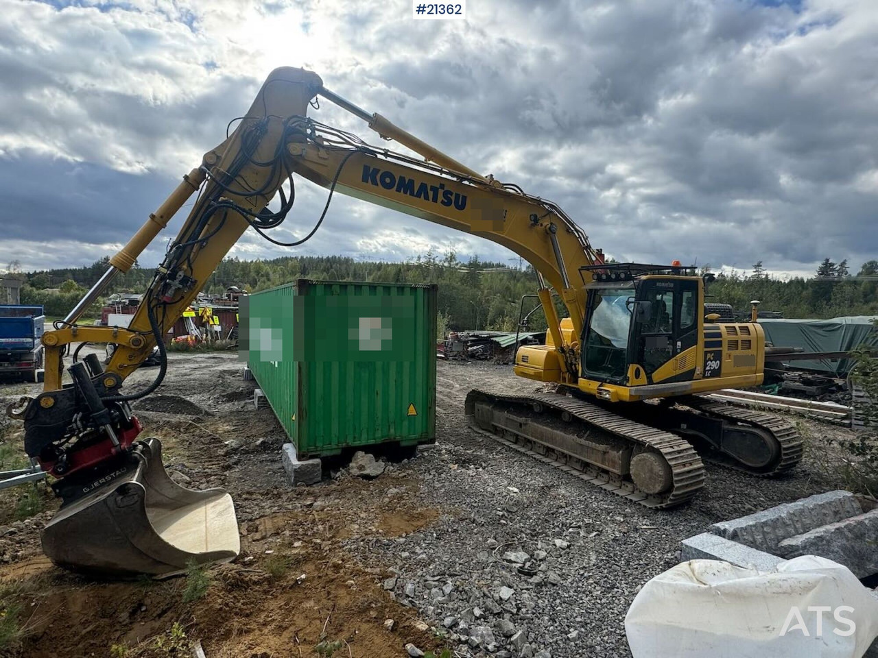 Komatsu PC290LC-11 Beltegraver m/ tilt og 2 skuffer - Kāpurķēžu ekskavators: foto 3 Komatsu PC290LC-11 Beltegraver m/ tilt og 2 skuffer - Kāpurķēžu ekskavators: foto 3