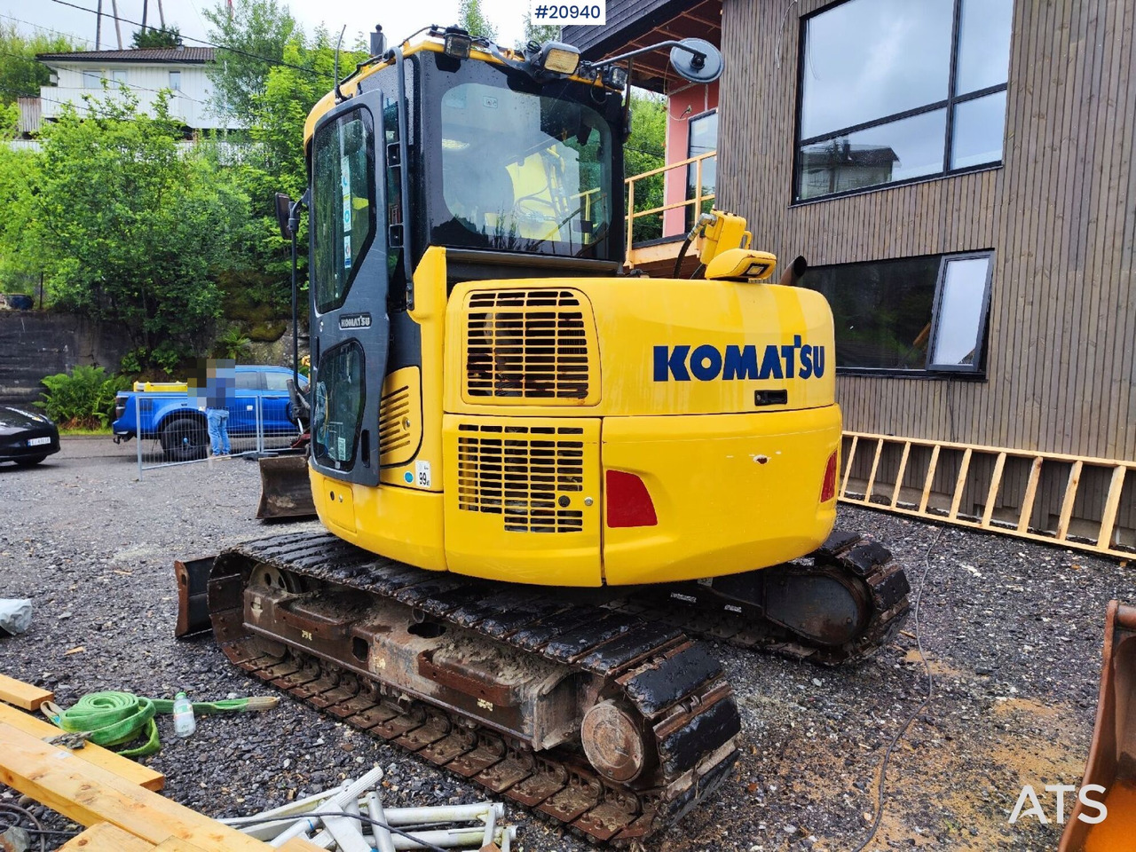 Komatsu PC78US-10 - Kāpurķēžu ekskavators: foto 4 Komatsu PC78US-10 - Kāpurķēžu ekskavators: foto 4