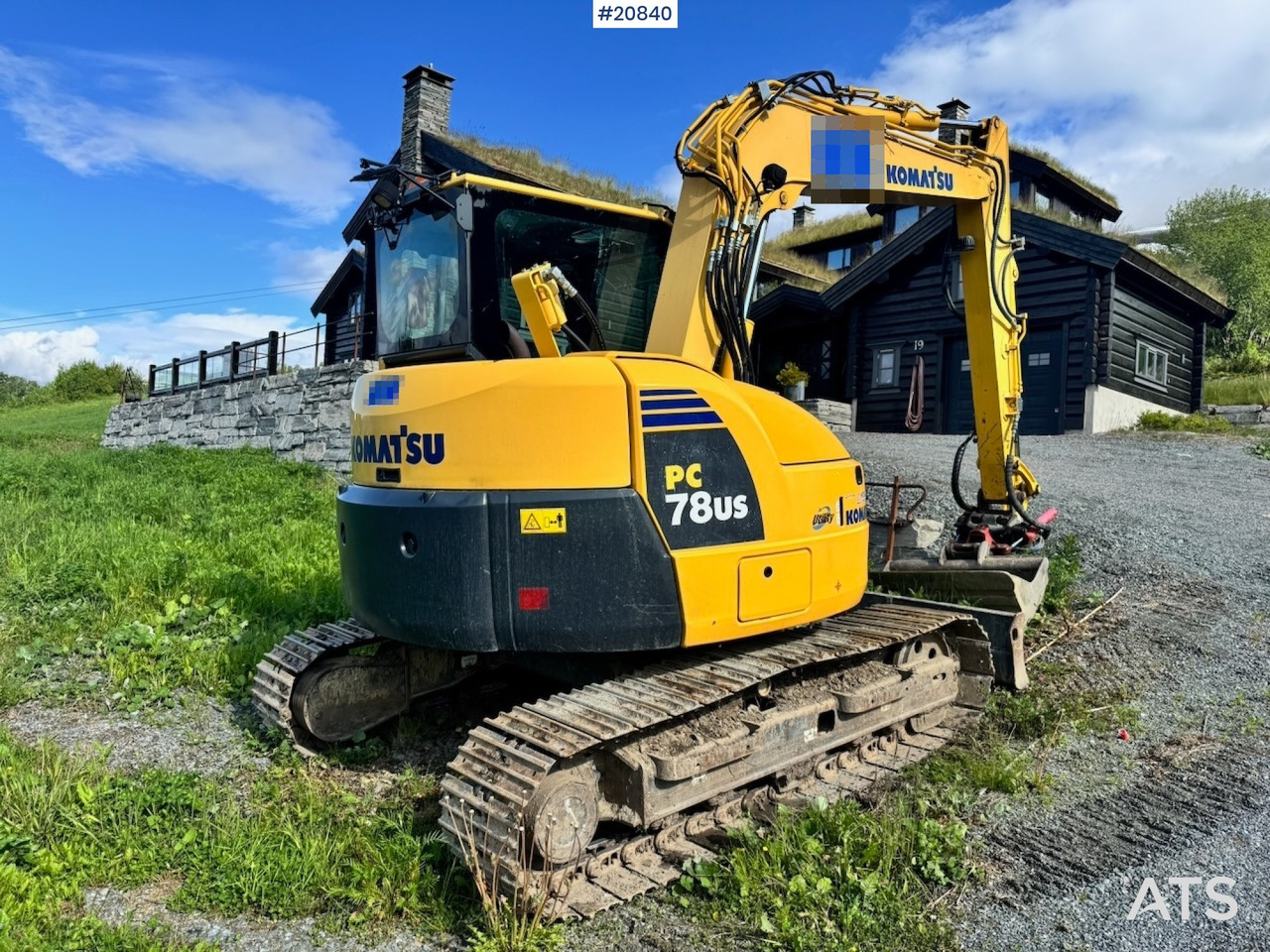 Komatsu PC78US-8 - Kāpurķēžu ekskavators: foto 3 Komatsu PC78US-8 - Kāpurķēžu ekskavators: foto 3