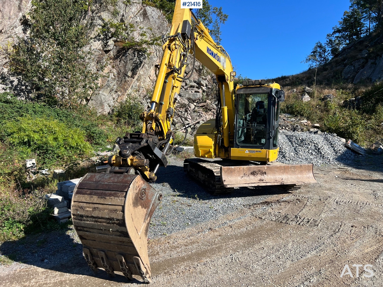 Komatsu PC78US - Kāpurķēžu ekskavators: foto 4 Komatsu PC78US - Kāpurķēžu ekskavators: foto 4