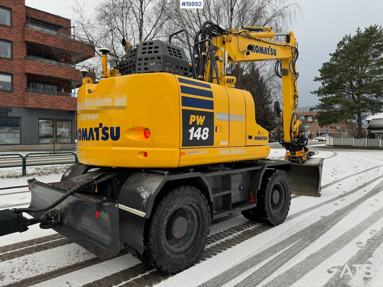 Komatsu PW148-11 - Riteņu ekskavators: foto 5 Komatsu PW148-11 - Riteņu ekskavators: foto 5