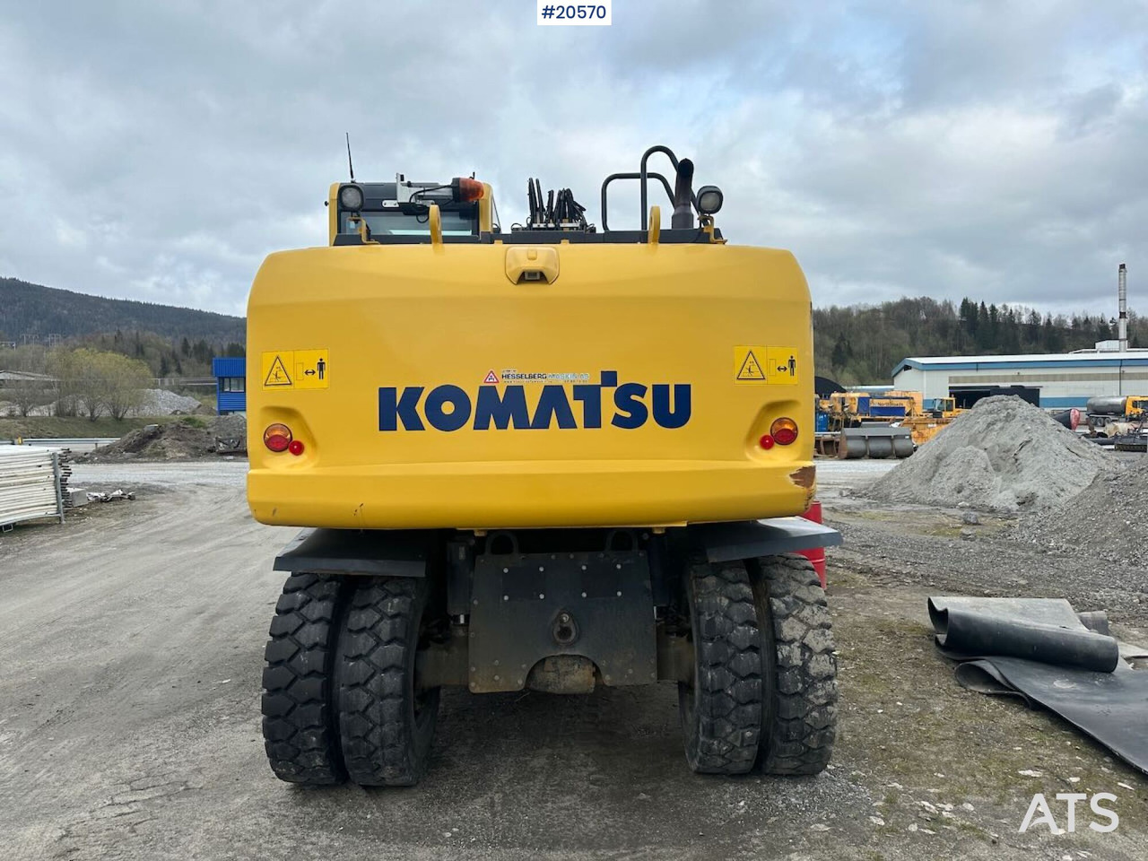Komatsu PW160-10 - Ekskavators: foto 4 Komatsu PW160-10 - Ekskavators: foto 4