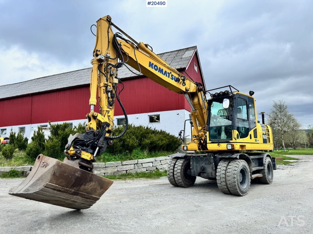 Komatsu PW160-8 - Riteņu iekrāvējs: foto 1 Komatsu PW160-8 - Riteņu iekrāvējs: foto 1