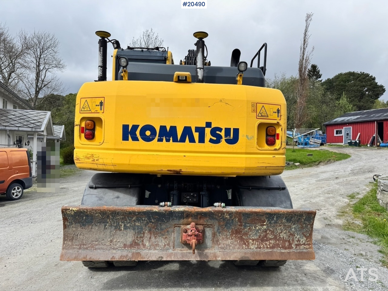 Komatsu PW160-8 - Riteņu iekrāvējs: foto 5 Komatsu PW160-8 - Riteņu iekrāvējs: foto 5