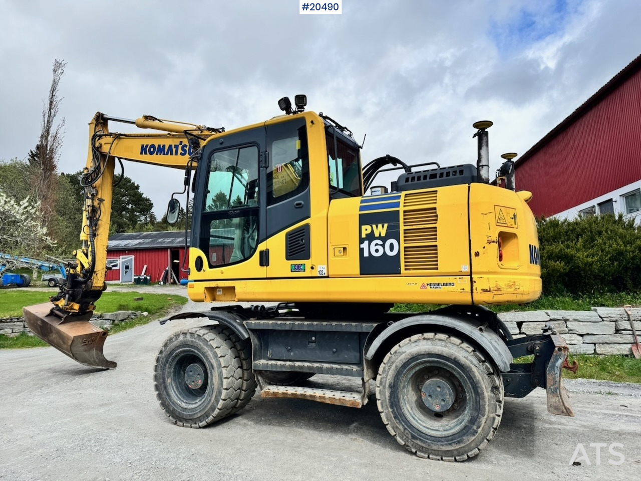 Komatsu PW160-8 - Riteņu iekrāvējs: foto 3 Komatsu PW160-8 - Riteņu iekrāvējs: foto 3