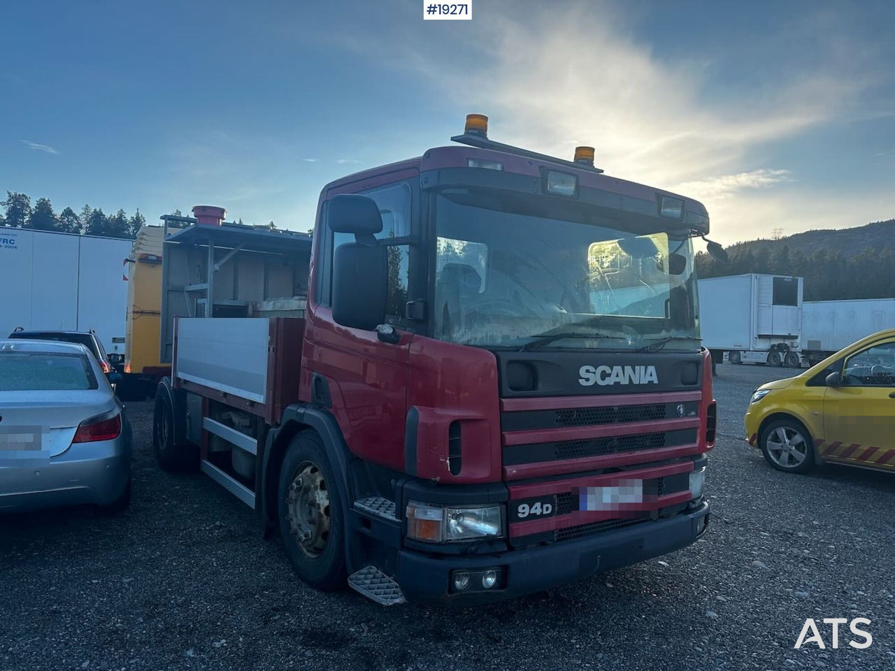 Scania P94 bufferbil m/ Euroskilt pute. Lav km - Komunālā/ Specializētā tehnika, Kravas automašīna: foto 1 Scania P94 bufferbil m/ Euroskilt pute. Lav km - Komunālā/ Specializētā tehnika, Kravas automašīna: foto 1