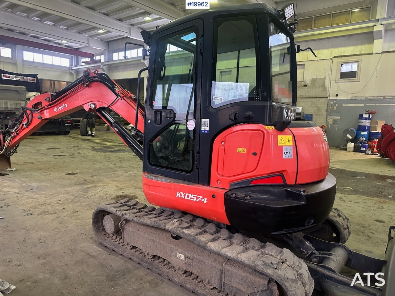 Ekskavators Kubota KX057-4: foto 6