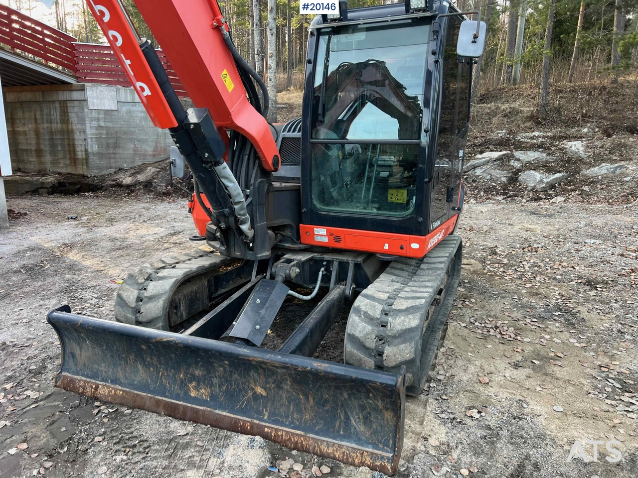 Ekskavators Kubota KX080-4: foto 37