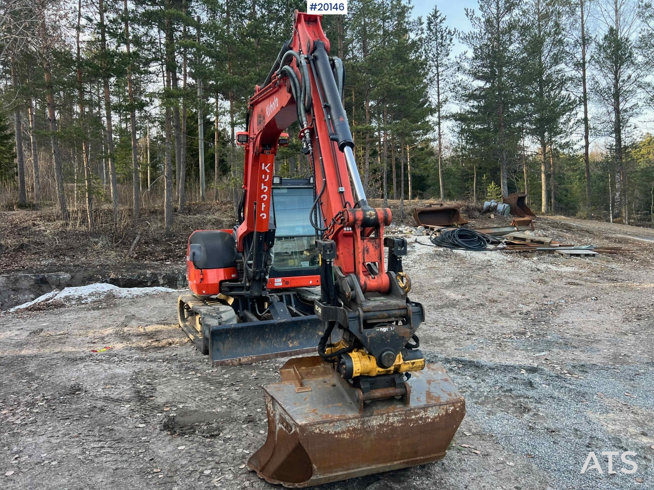 Ekskavators Kubota KX080-4: foto 7