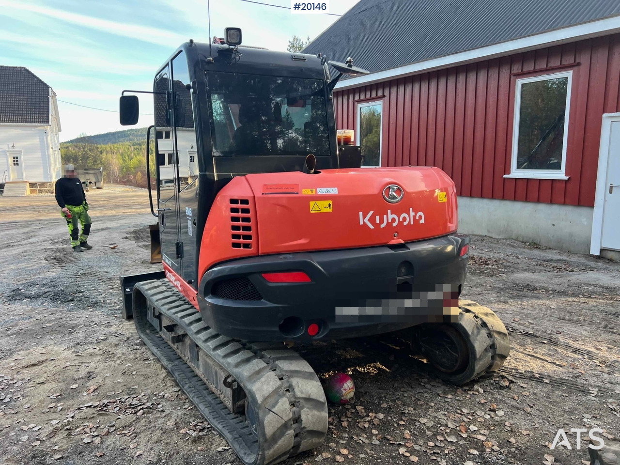 Ekskavators Kubota KX080-4: foto 21