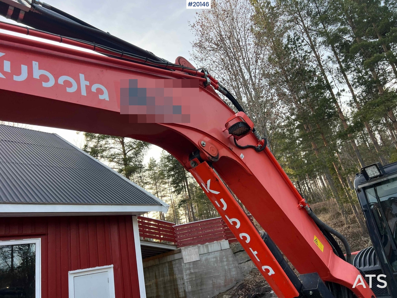Ekskavators Kubota KX080-4: foto 36