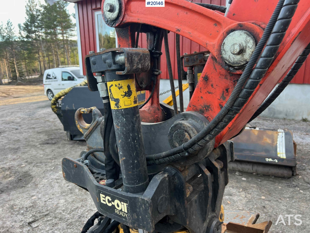 Ekskavators Kubota KX080-4: foto 33