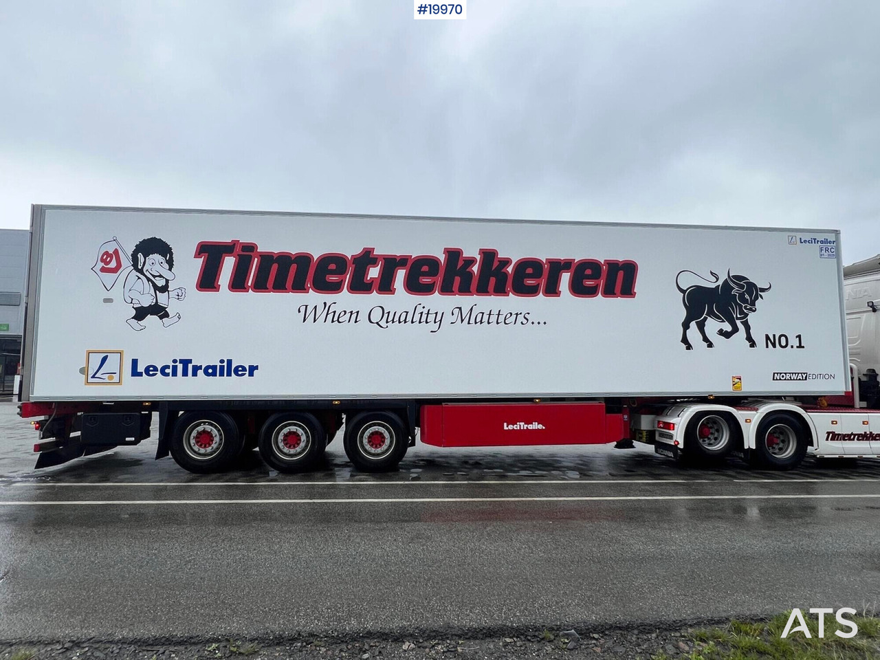 LeciTrailer skapsemi - Puspiekabe refrižerators: foto 1 LeciTrailer skapsemi - Puspiekabe refrižerators: foto 1