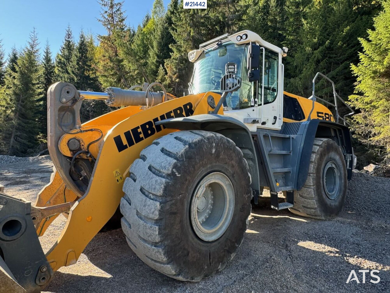 Liebherr L580 - Riteņu iekrāvējs: foto 4 Liebherr L580 - Riteņu iekrāvējs: foto 4