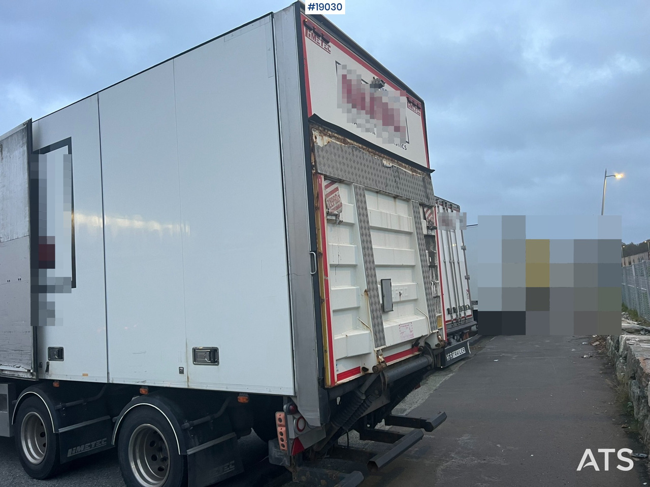 Puspiekabe refrižerators Limetec 2 akslet skapsemi: foto 7