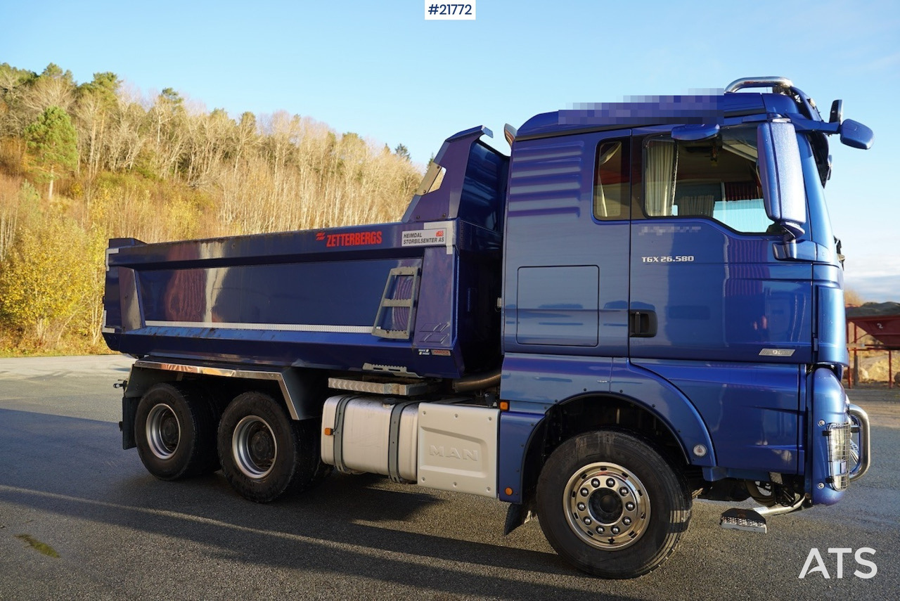 MAN 2018 Man TGX 26.580 6x4 tippbil med stålfjæring - Kravas automašīna pašizgāzējs: foto 4 MAN 2018 Man TGX 26.580 6x4 tippbil med stålfjæring - Kravas automašīna pašizgāzējs: foto 4
