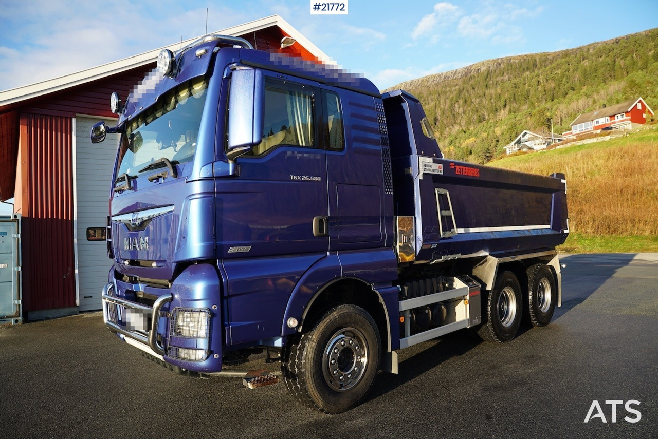 MAN 2018 Man TGX 26.580 6x4 tippbil med stålfjæring - Kravas automašīna pašizgāzējs: foto 1 MAN 2018 Man TGX 26.580 6x4 tippbil med stålfjæring - Kravas automašīna pašizgāzējs: foto 1
