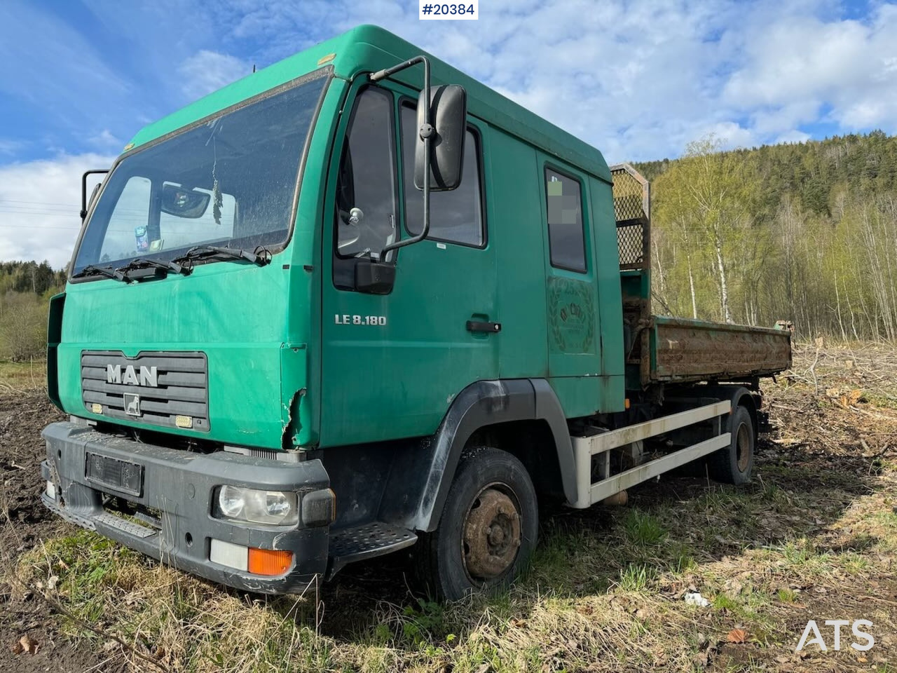 MAN LE8.180 - Bortu kravas automašīna/ Platforma: foto 2 MAN LE8.180 - Bortu kravas automašīna/ Platforma: foto 2