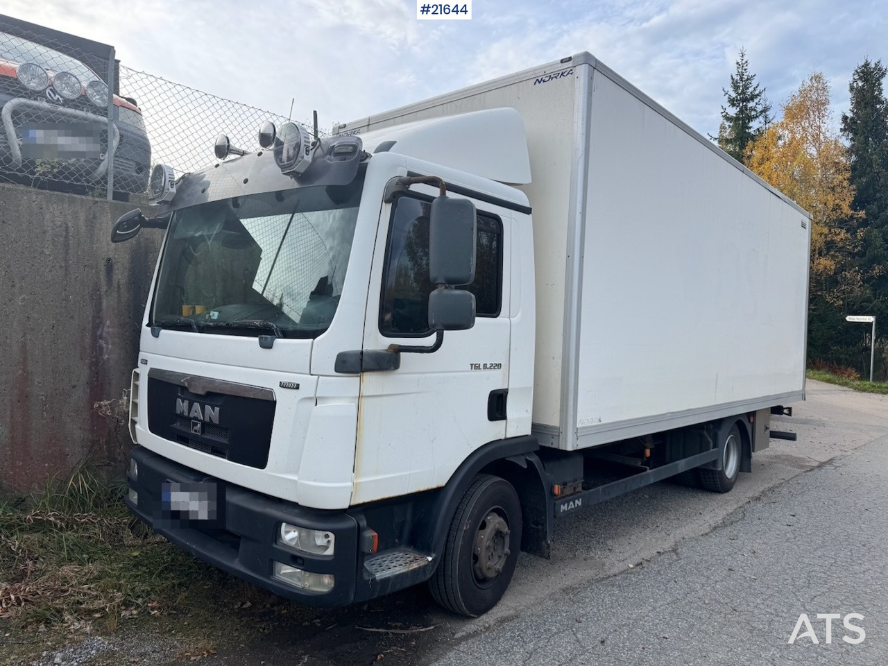 MAN MAN TGL 8.220 4x2 Skapbil. Leveres med NY EU. - Kravas automašīna ar slēgto virsbūvi: foto 2 MAN MAN TGL 8.220 4x2 Skapbil. Leveres med NY EU. - Kravas automašīna ar slēgto virsbūvi: foto 2