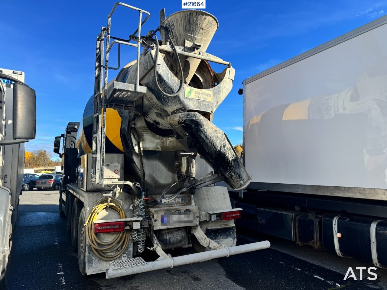 MAN MAN TGX Betongbil - Betonvedējs: foto 3 MAN MAN TGX Betongbil - Betonvedējs: foto 3