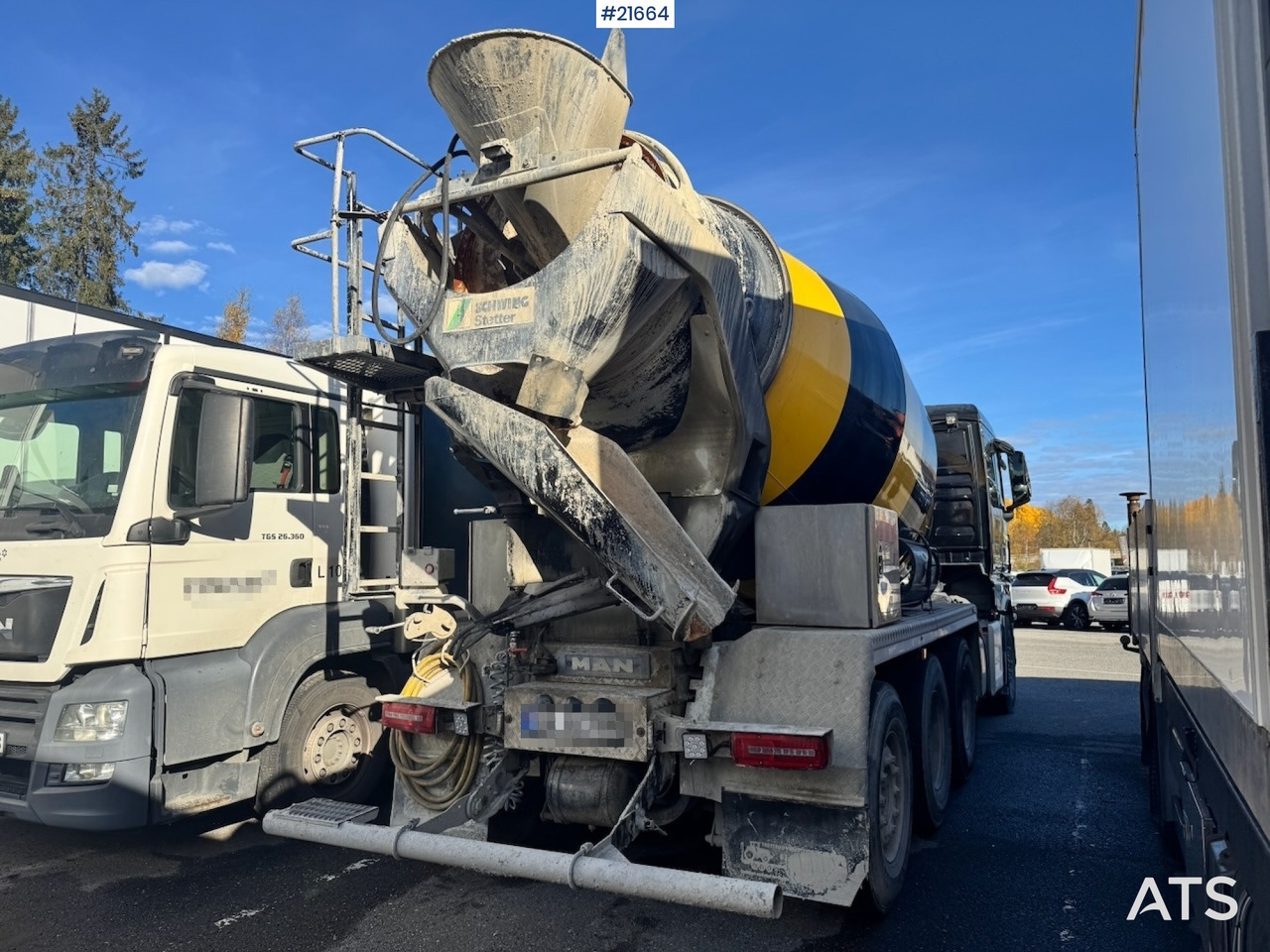 MAN MAN TGX Betongbil - Betonvedējs: foto 4 MAN MAN TGX Betongbil - Betonvedējs: foto 4