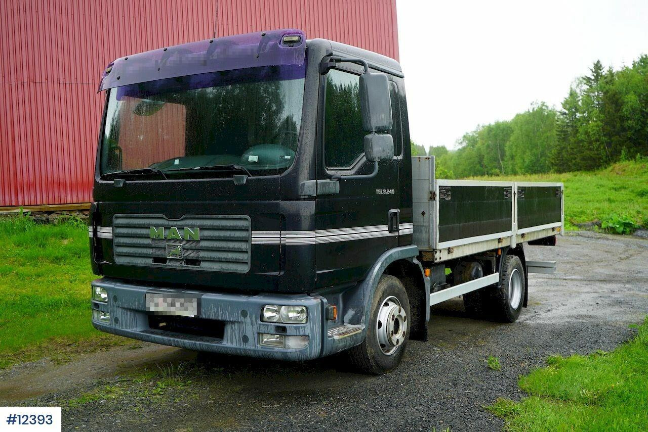 Bortu kravas automašīna/ Platforma MAN TGL 8.240: foto 11