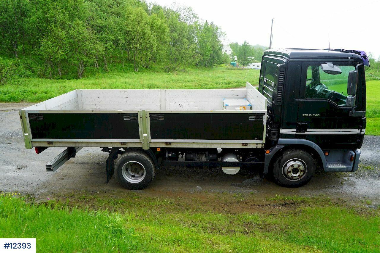 Bortu kravas automašīna/ Platforma MAN TGL 8.240: foto 7