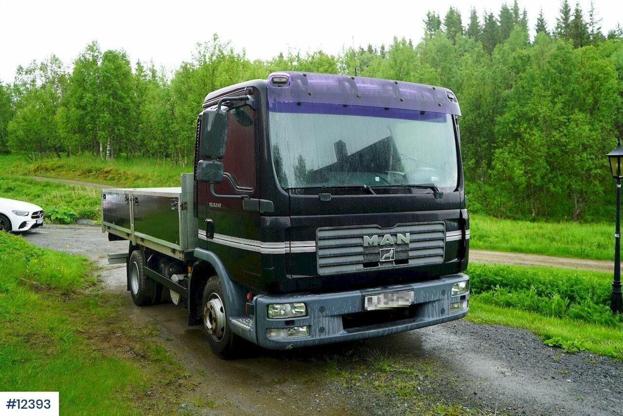 Bortu kravas automašīna/ Platforma MAN TGL 8.240: foto 9