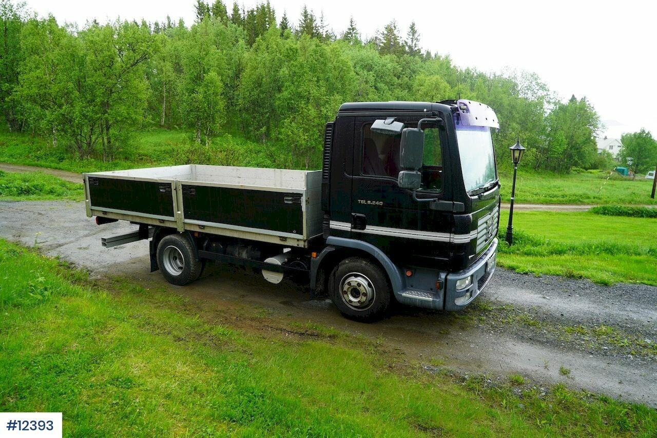 Bortu kravas automašīna/ Platforma MAN TGL 8.240: foto 8