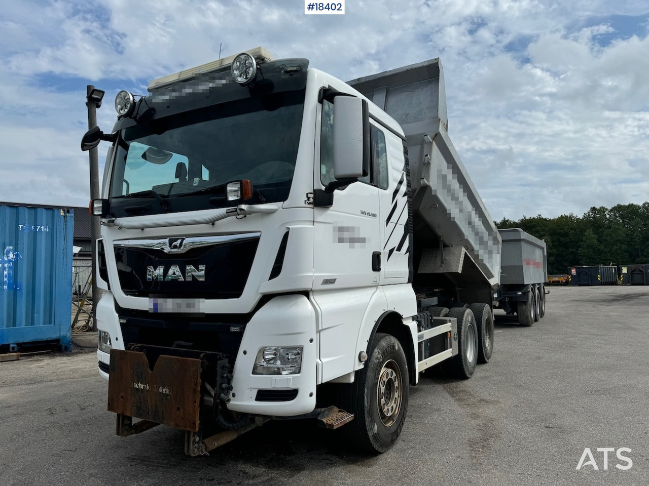 MAN TGX 26.580 - Kravas automašīna pašizgāzējs: foto 1 MAN TGX 26.580 - Kravas automašīna pašizgāzējs: foto 1
