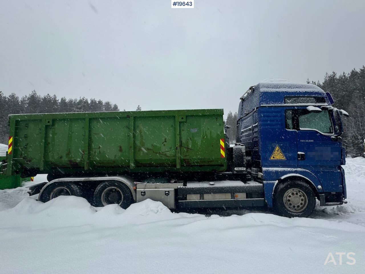 MAN TGX 33.680 - Pacēlājs ar āķi: foto 3 MAN TGX 33.680 - Pacēlājs ar āķi: foto 3