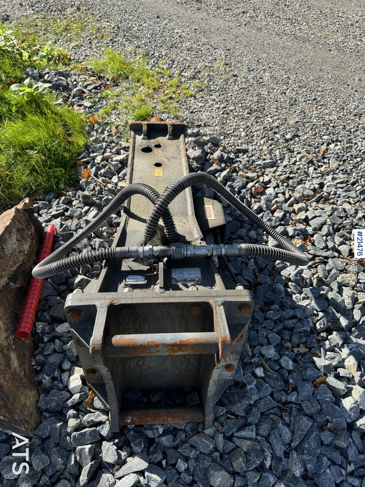 MSB corporation MS410HS Pigghammer m/ S50 feste - Hidrauliskais āmurs: foto 3 MSB corporation MS410HS Pigghammer m/ S50 feste - Hidrauliskais āmurs: foto 3