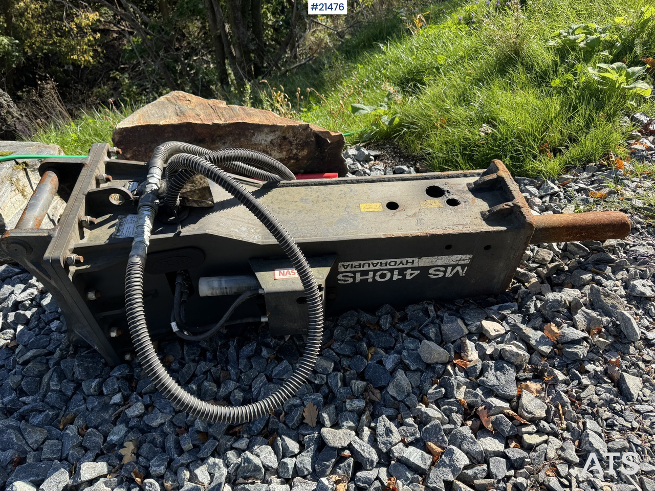 MSB corporation MS410HS Pigghammer m/ S50 feste - Hidrauliskais āmurs: foto 2 MSB corporation MS410HS Pigghammer m/ S50 feste - Hidrauliskais āmurs: foto 2