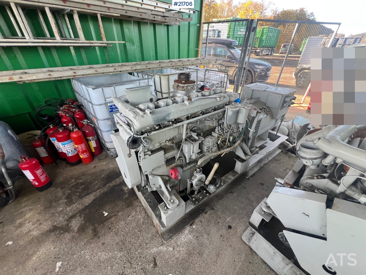 Elektroģenerators Man-stamford dieselaggregat m/ lite timer: foto 11 Elektroģenerators Man-stamford dieselaggregat m/ lite timer: foto 11