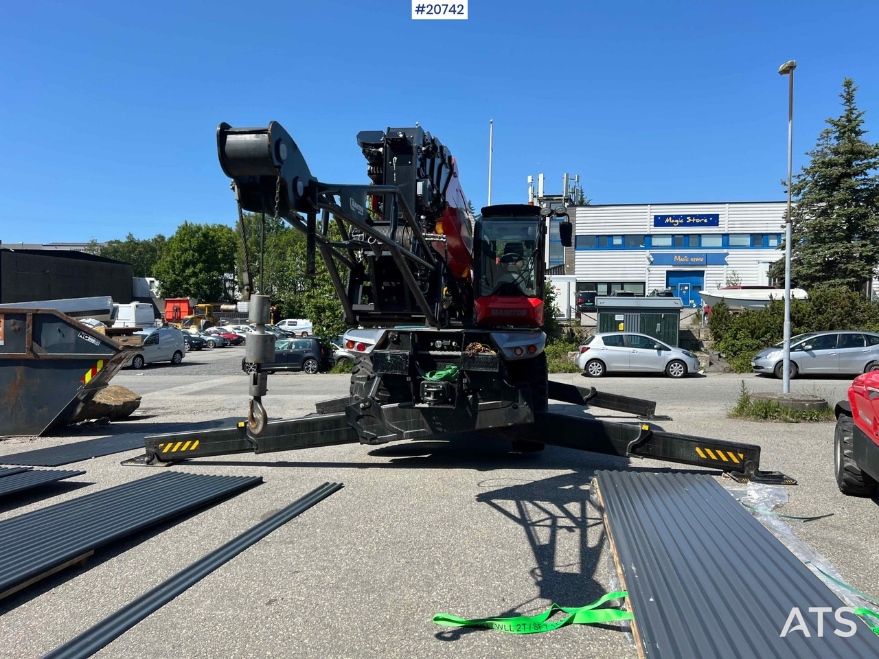Manitou MRT 3570 - Teleskopiskais iekrāvējs: foto 5 Manitou MRT 3570 - Teleskopiskais iekrāvējs: foto 5
