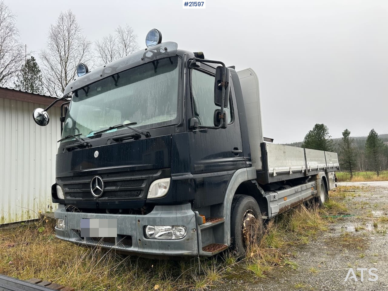 Mercedes 1524 L planbil m/ ny kompressor og vinterdekk. Ikke EU godkjent. - Bortu kravas automašīna/ Platforma: foto 1 Mercedes 1524 L planbil m/ ny kompressor og vinterdekk. Ikke EU godkjent. - Bortu kravas automašīna/ Platforma: foto 1