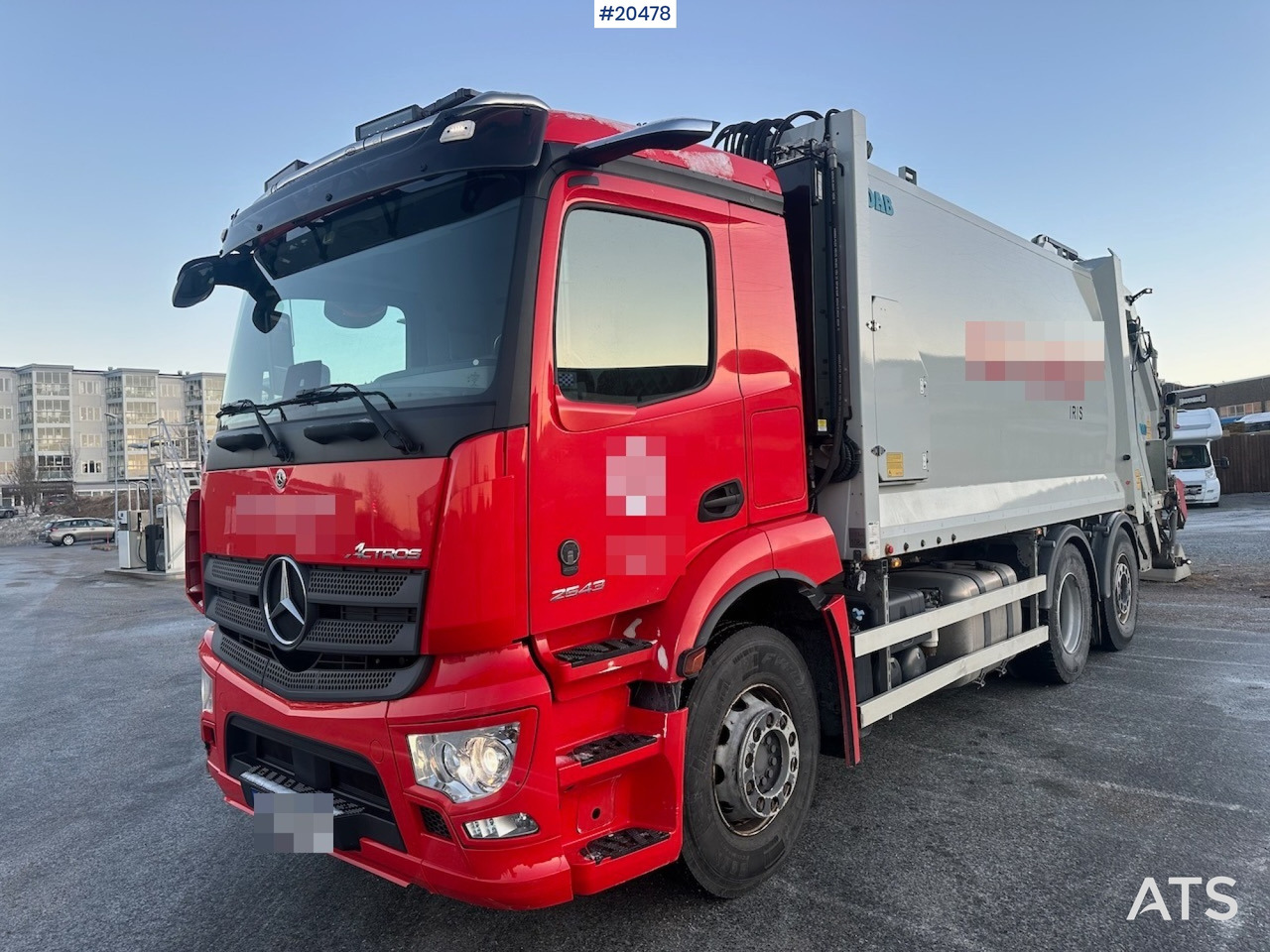 Mercedes 2021 - Atkritumu vedējs: foto 2 Mercedes 2021 - Atkritumu vedējs: foto 2