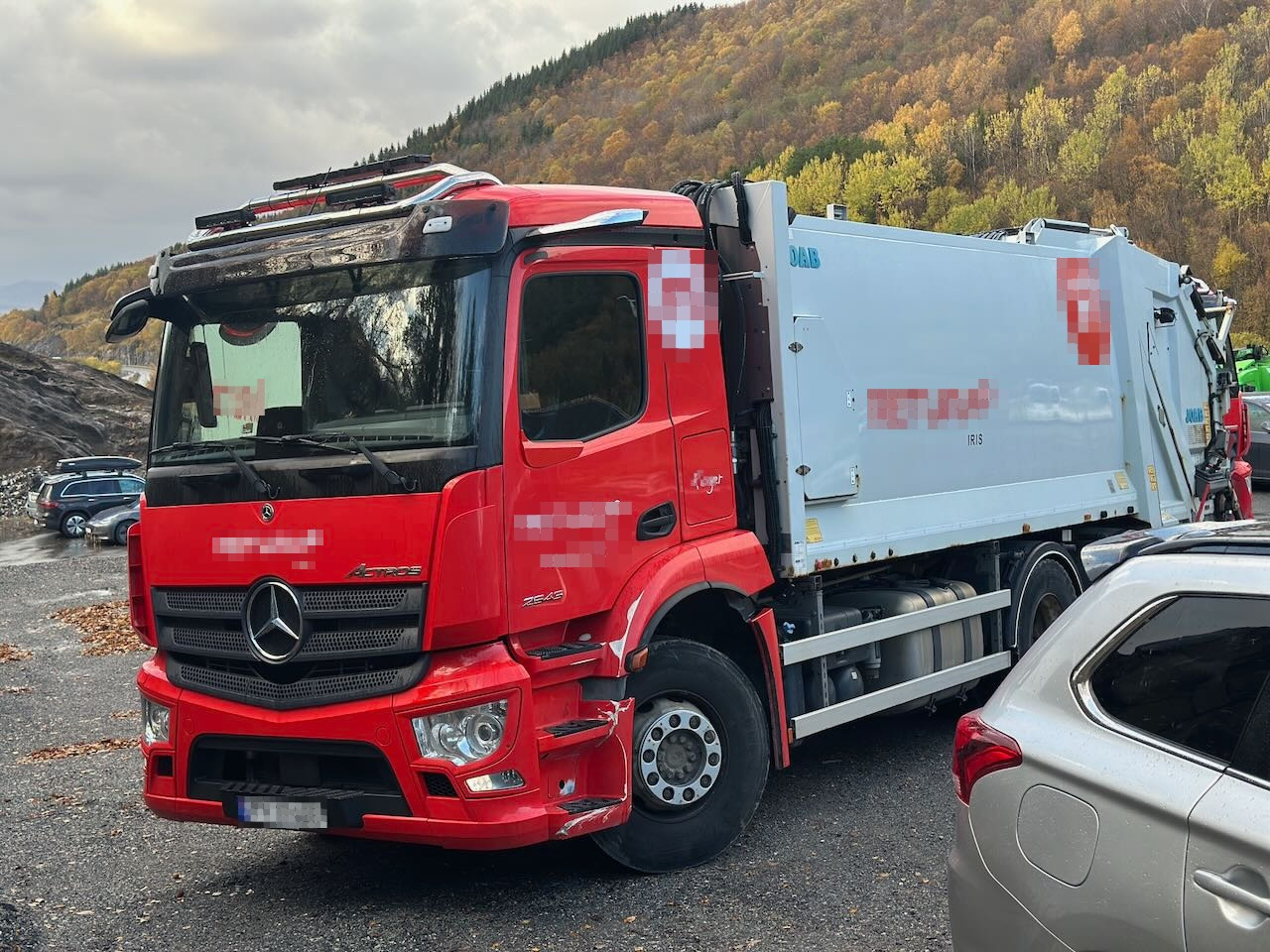 Mercedes Actros 2543 6x2 2 – kammers komprimatorbil m/ 2020 JOAB Anaconda twin påbygg - Atkritumu vedējs: foto 2 Mercedes Actros 2543 6x2 2 – kammers komprimatorbil m/ 2020 JOAB Anaconda twin påbygg - Atkritumu vedējs: foto 2