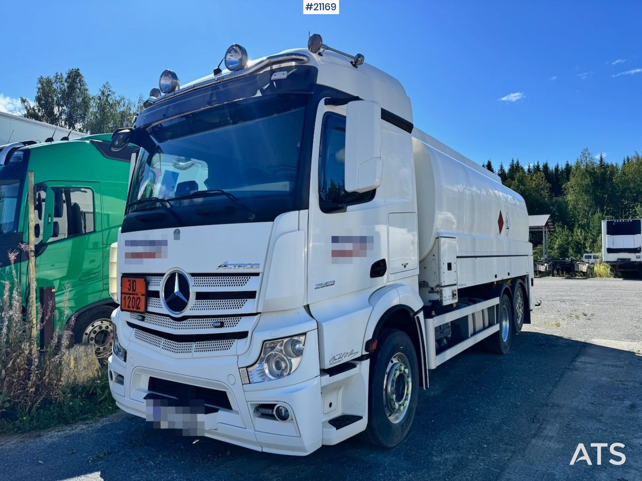 Mercedes Actros 2553 - Autocisterna: foto 1 Mercedes Actros 2553 - Autocisterna: foto 1