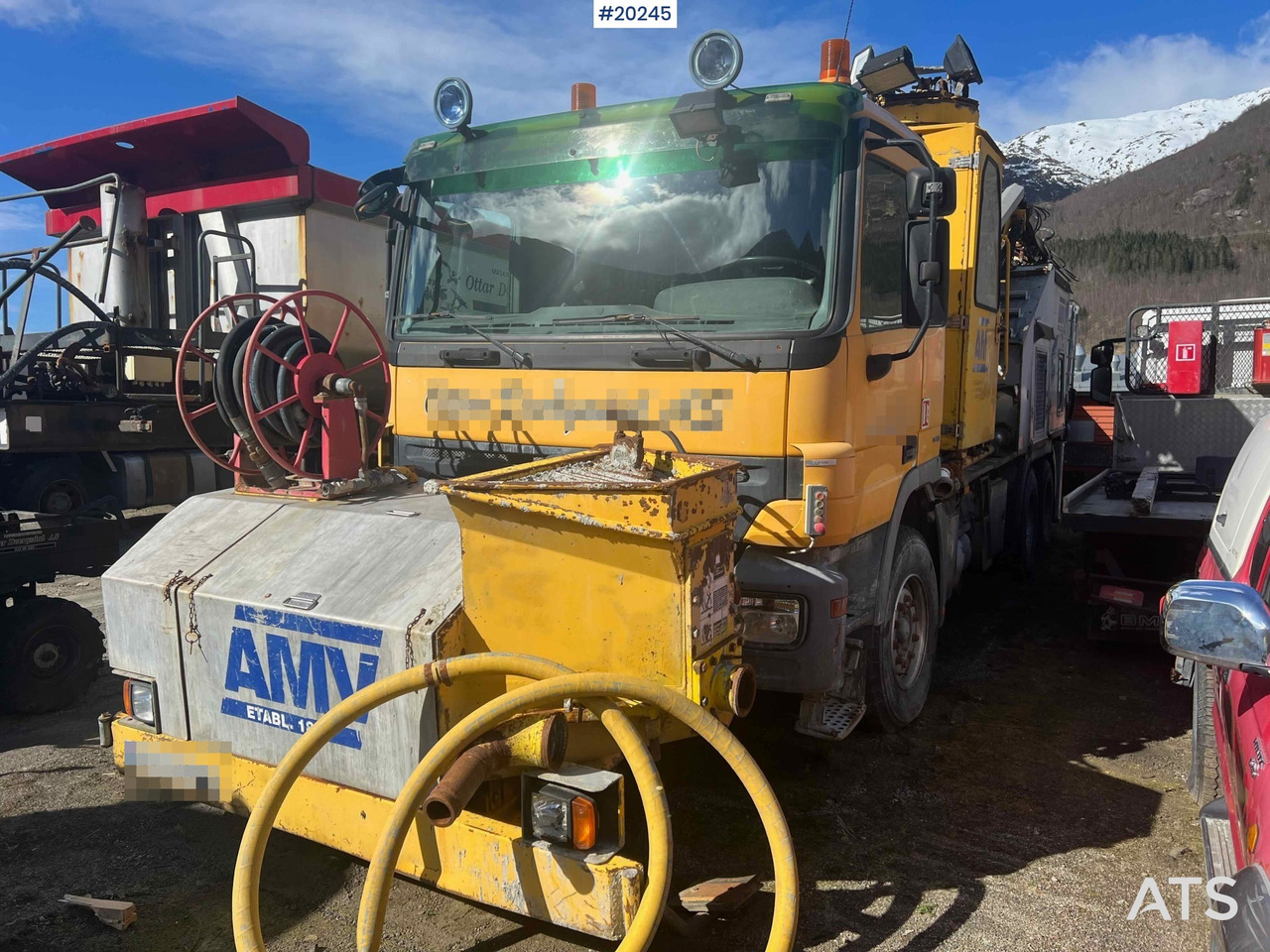 Mercedes Actros 2641 - Betona sūknis: foto 4 Mercedes Actros 2641 - Betona sūknis: foto 4