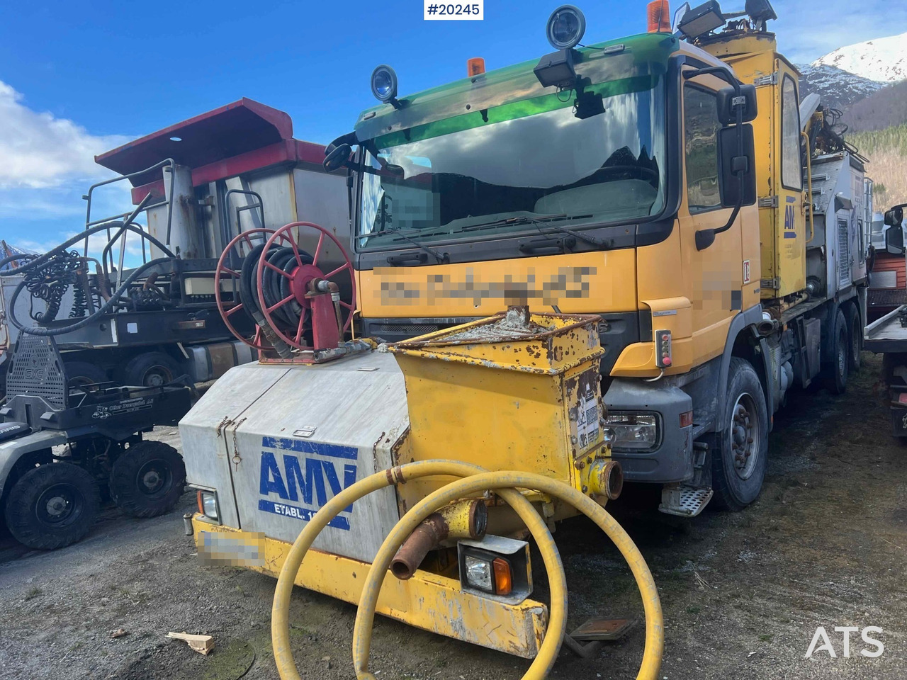 Mercedes Actros 2641 - Betona sūknis: foto 5 Mercedes Actros 2641 - Betona sūknis: foto 5