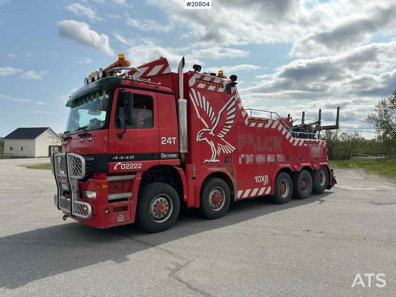 Mercedes Actros 4448 - Auto evakuators: foto 2 Mercedes Actros 4448 - Auto evakuators: foto 2